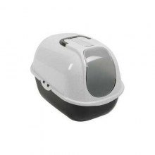 Moderna Smart Comfy Kapalı Kedi Tuvaleti 53 Cm Gri